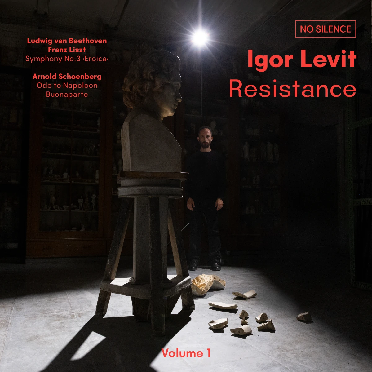 Album cover: Beethoven und Schönberg — Igor Levit, NO SILENCE Records